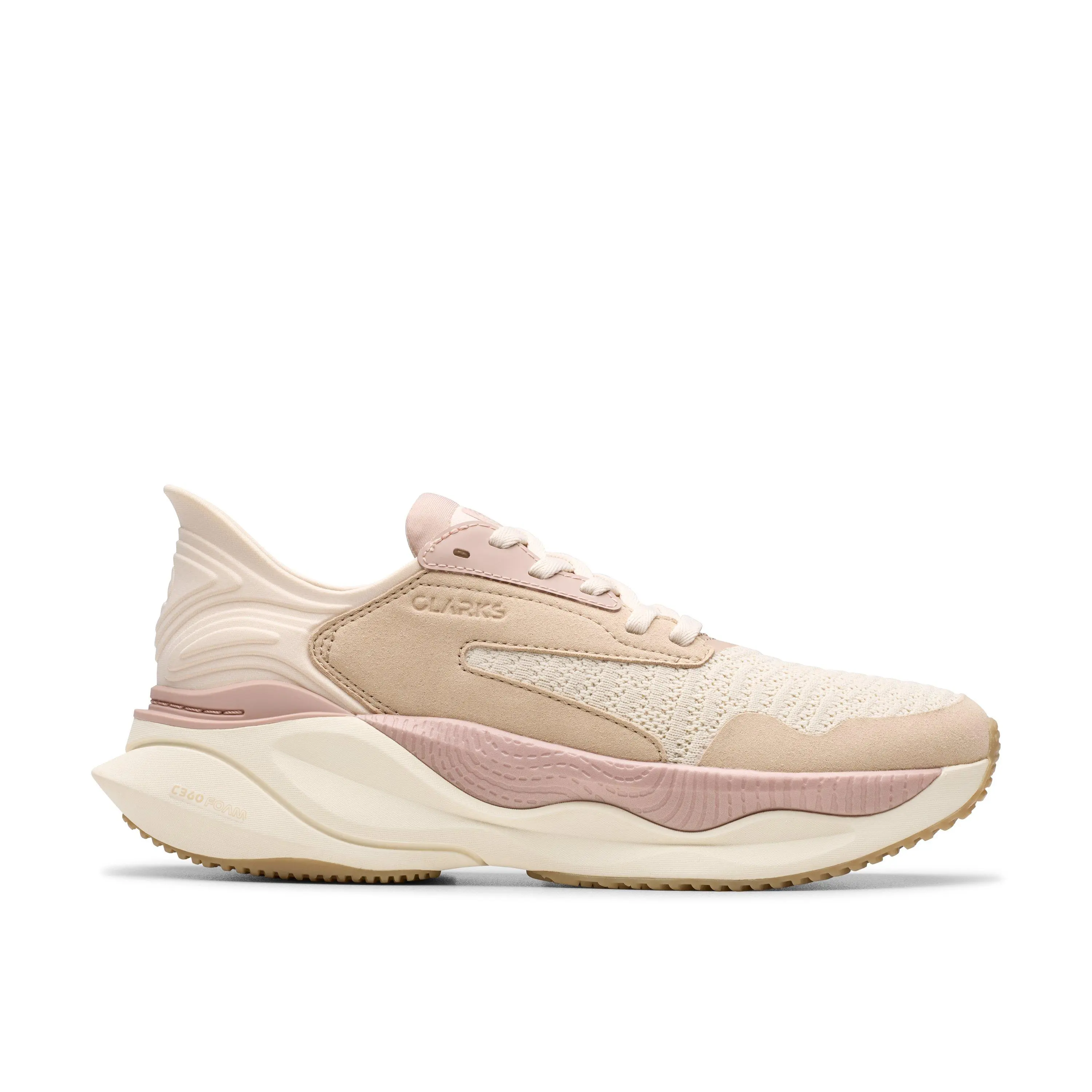 Clarks Womens Clarks Pace. Sneakers