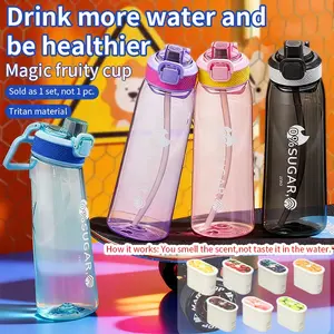 3-in-1 Up Water Bottle, Tritan Quality | Safe, Lightweight and Practical