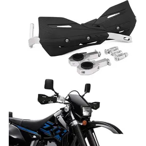 Motorcycle Hand Guard, Universal Motorcycle 7/8'' 22mm & 1 1/8'' 28mm Hand Guards, Aluminum Hand Guard for Dirt Pit Bike MX Motocross Supermoto Racing ATV Quad