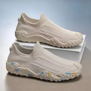 Men's Casual Pebble-Sole Driving Trainers, Trainer