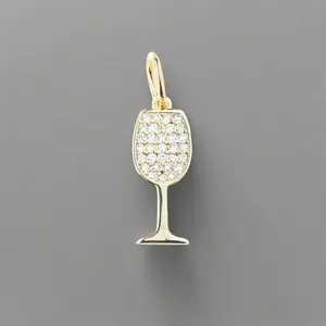 Wine Glass Charm