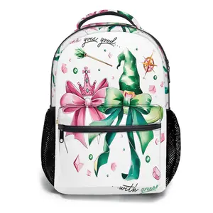 17'' Wicked Witch Themed Waterproof  Backpack | Reinforced Base + Quick-Dry Tech & Padded Laptop Sleeve | All-Weather Multi-Functional Carry System | TikTok Viral Travel Essential