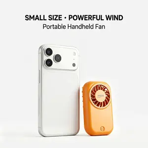 MREGB Mini Size Handheld Fan – Ultra Slim Portable USB Rechargeable Personal Fan with Strong Wind, Lipstick Size Cooling Fan for Travel, Outdoor, Office & Summer Use summerwins