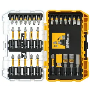 MAXFIT Ultra 1/4 in. Hex Steel Screwdriving Bit Set - 30-Piece Set for Effective Screwdriving and Tooling