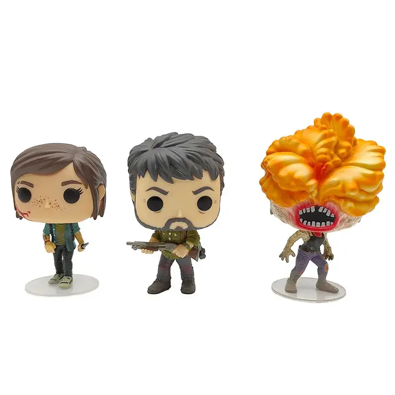 The Last of Us Joel & Ellie Clicker Themed PVC Material Collectible Figures - 10cm Doll, Classic Novelty Item for Collection (Toys & Hobbies, Action & Toy Figures), Collectibles
