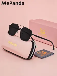 Mepanda 1 Piece Unisex Full Frame Sunglasses，Square Frame Sunglasses UV400 Simple design, modern interpretation