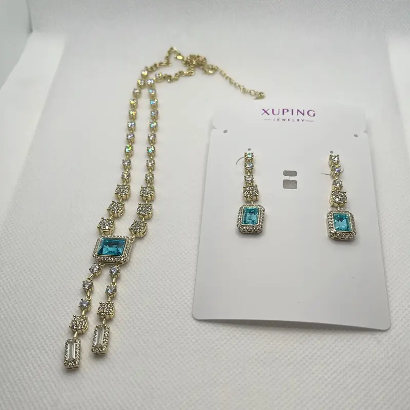Elegant Jewelry Set, Matching Necklace + Bracelet & Earrings, Date Gift for Her, Jewelry for Girlfriend
