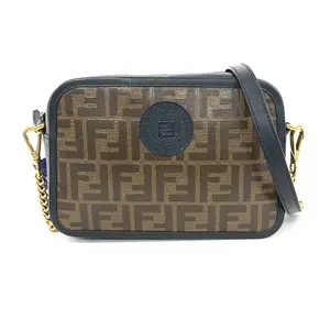 Pre-owned FENDI Leather Shoulder Bags 8.66'' R2589 Shoulder Bag T25181711540 0329 LA Katrina