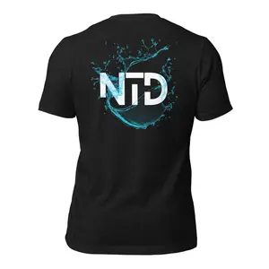 Ntd- Splash T-Shirt Cotton Menswear Soft Fabric Top