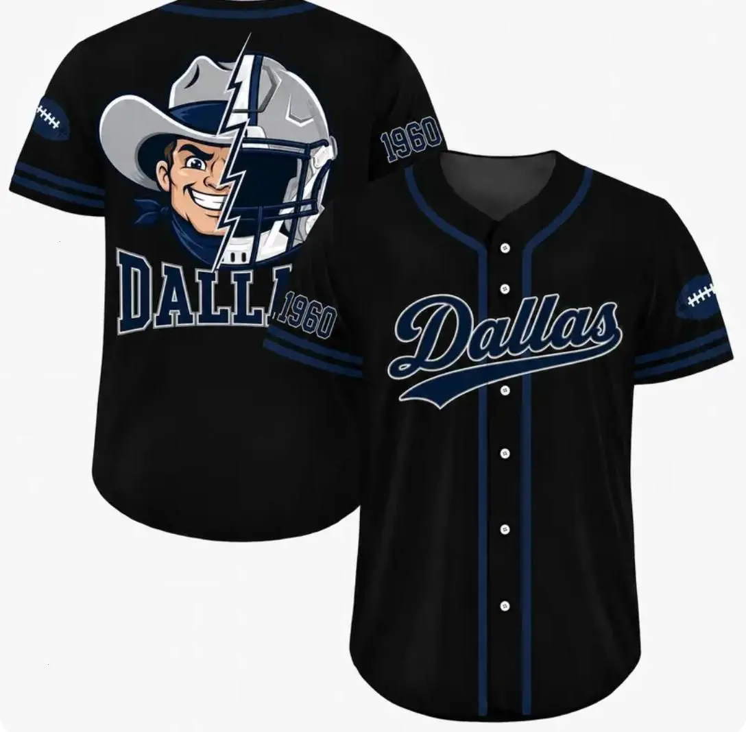 [Custom any Request] All Team Football Unisex Baseball Jersey Shirt, Football Game Day Shirt, Gift Shirt for Football Fans, Game Day Outfit, Casual Menswear