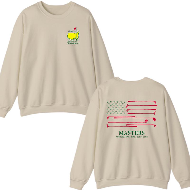 The Masters 2026 Official Golf Sweatshirt – Vintage Masters Golf Crewneck Streetwear Pullover, Unisex Cozy Graphic Top, Golf Stuff & Golf Things Inspired by Golf Equipment, Classic Tournament Style Hoodie for Men, Perfect Golf Fan Gift