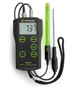 Milwaukee MW102 PRO+ 2-in-1 pH and Temperature Meter with ATC