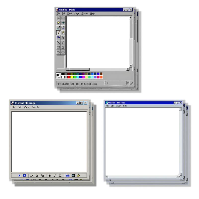 Retro Computer Design Sticky Note, 3 Counts/set Creative Office & School Notepad, Perfect Gift for Students and Teachers, Office Supplies