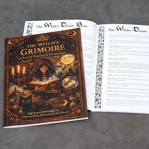 Witch's Dream Book: 300-Year-Old Mystical Grimoire for Lucid Dreams, Divination & Interpretations 47 sheets of paper the Meanings of Dreams from a to Z Dreams Were Regarded as Clear Messages from the Occult Realms Meant to Be Interpreted by the Dreamer