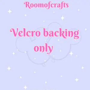 Velcro backing only Velcro backing only