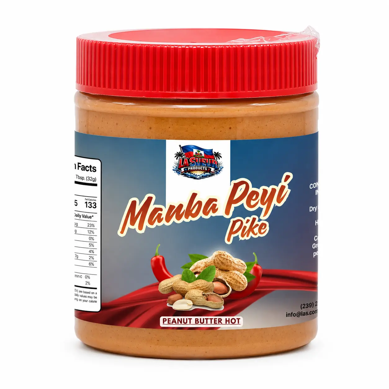 Manba Peyi Pike (Haitian Spicy Peanut Butter) – Authentic Caribbean Peanut Spread