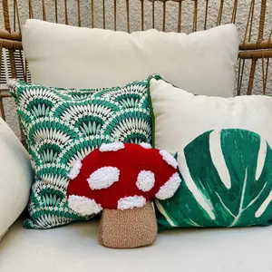 Mushroom Throw Pillow
