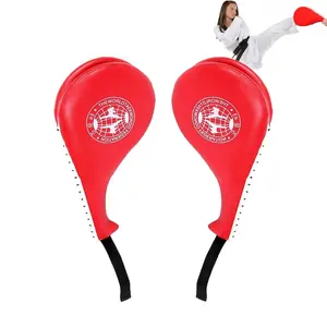 Pack of 2 Taekwondo Kick Pads, Taekwondo Equipment, Durable Kicking Target Pads for TKD Karate Martial Arts Strike Training