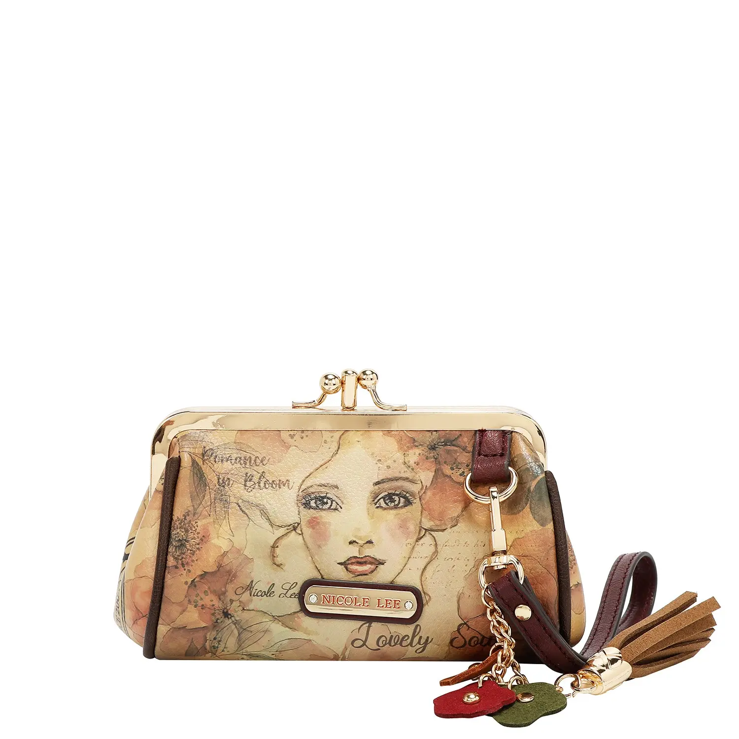 MINI KISS LOCK COIN PURSE WRISTLET
