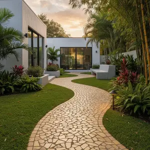 YELLOW JELLY 12" x 12" Interlocking Marble