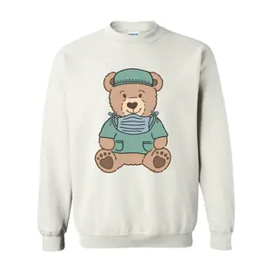 Surgical Tech Teddy Bear Crewneck | Operating Nurse Crewneck | Surgery Teddy Shirt