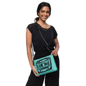 Crossbody bag Aqua big tape by Get There Lifestyle