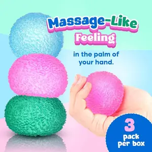Texture Ball Malt Sugar Squeeze Toy, Stress Relief Soft Ball for Adults and Kids, Prank Party Gift, Fun Joke Squeeze Toy