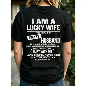 I am lucky Wife Valentine gift T-Shirt