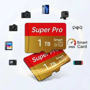 2-Pack 1TB Micro SD Card Memory Card Bundle - High Speed A2 Class 10 U3 V30 Performance, Universal Storage Expansion with SD Adapter for Phone Tablet Camera GPS Switch