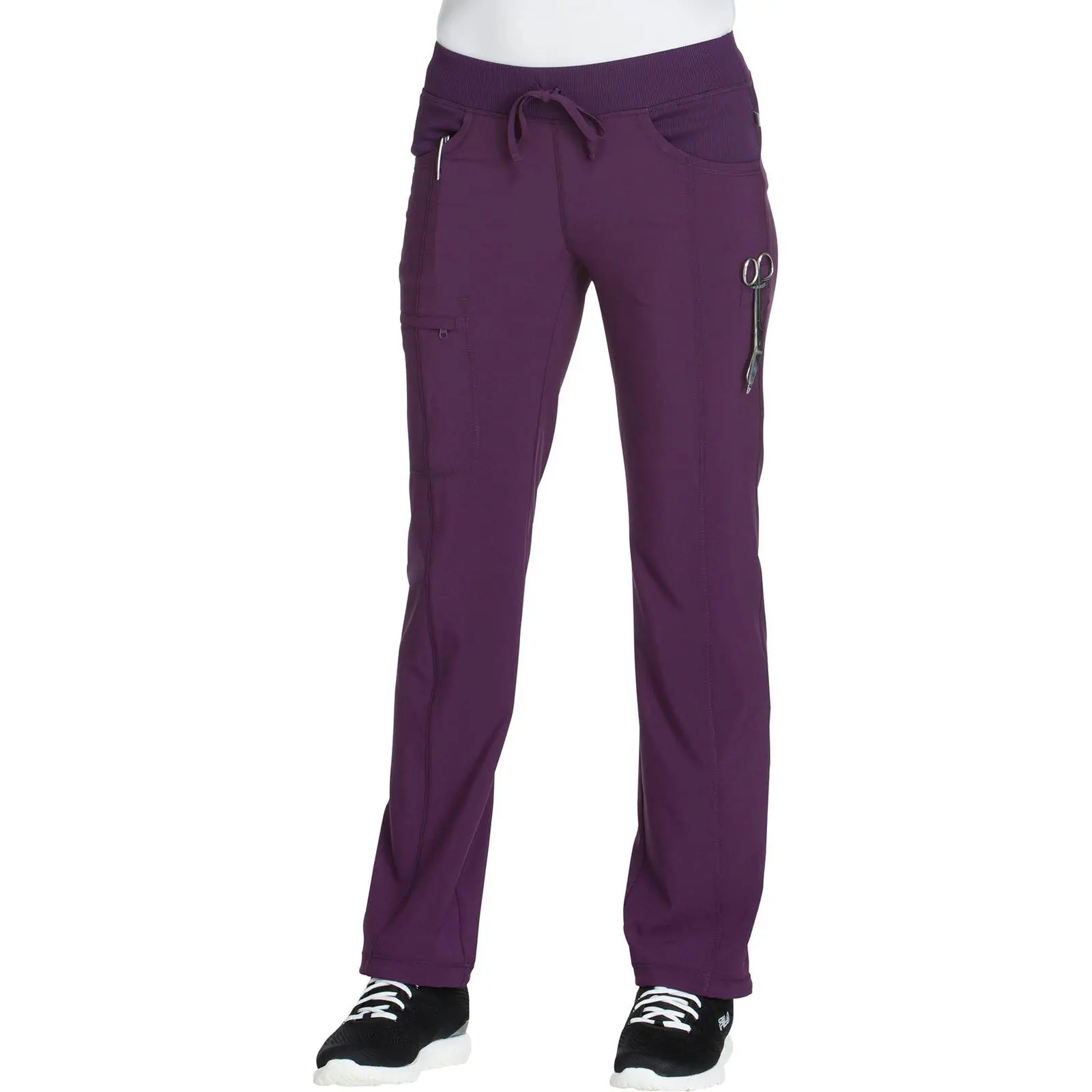 Cherokee Infinity Straight Leg Drawstring Scrub Pants