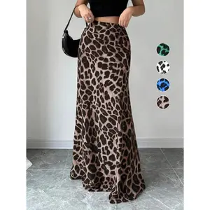 Women's leopard print skirt, daily outdoor casual fashionable comfortable skirt, all season women's underwearRAIMENTRY