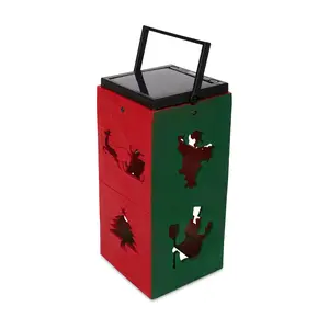 Techko Solar Decorative Portable Lantern - Chri stmas
