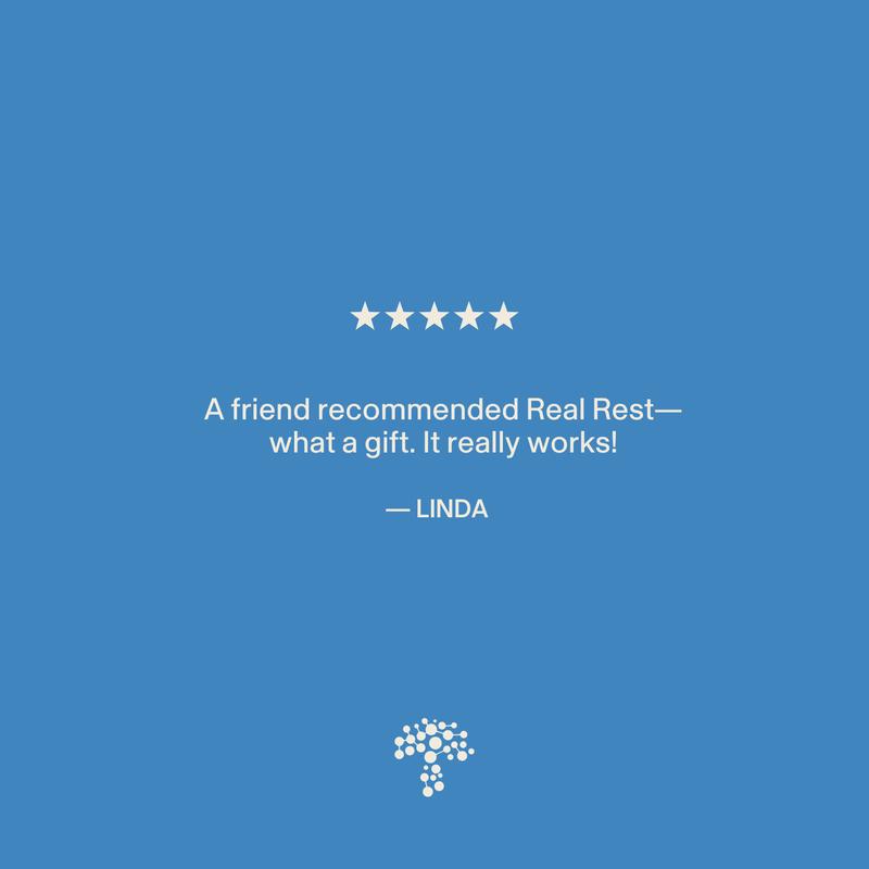 RealRest - Reishi, Valerian Root, and Lemon Balm