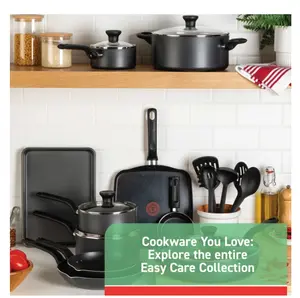 20 Piece Non-Stick Pots and Pans Cookware Set, Grey