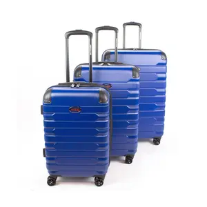 American Flyer Mina 3-Piece Hardside Luggage Se- Blue