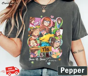 Junie B. Jones Eras Tour T-shirt, Junie B. Jones Sweatshirt, Children Book's Characters Hoodie, Dress Up Day T-shirt