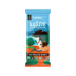 Carobmē Organic Carob Bar Outback Mint
