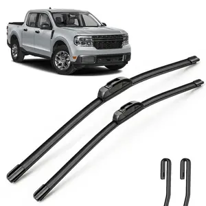 Universal 22"+22" & 22"+20" Windshield Wiper Blades, Hook Type All-Season Rubber Refills, Streak-Free Silent Wiping, Easy Install Replacement for Cars, SUVs & Trucks, Durable Rain Performance