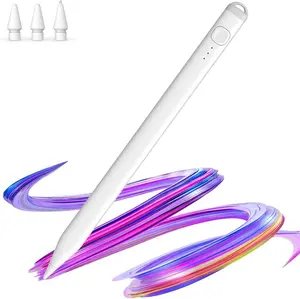 Stylus Pen for ipad 2018-2025, 13 Mins Fast Charging, Tilt Sensitivity&Palm Rejection Apple Pen Compatible with ipad 6-10th Gen, Air 3-5/M2/M3, Pro M4/12.9/11/13", Mini 5/6