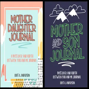 Mother and Son Journal: Mom and Son Journals for Teenage Boys And Mother Daughter Journal Pass Back And Forth Between You and Me Set Of Two