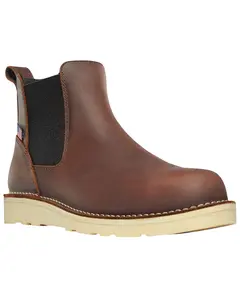 Danner Men's Men'S 6" Bull Run Chelsea Wedge Work Boot Steel Toe - 15484