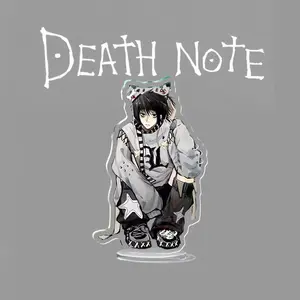 Death Note Desktop Ornaments Stand Card Acrylic Exquisite Cartoons Yagami Light Student Decorate Collect Figure Birthday Gift