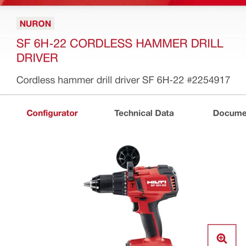 SF 6-22 cordless drill / hammer drill ( tool only)