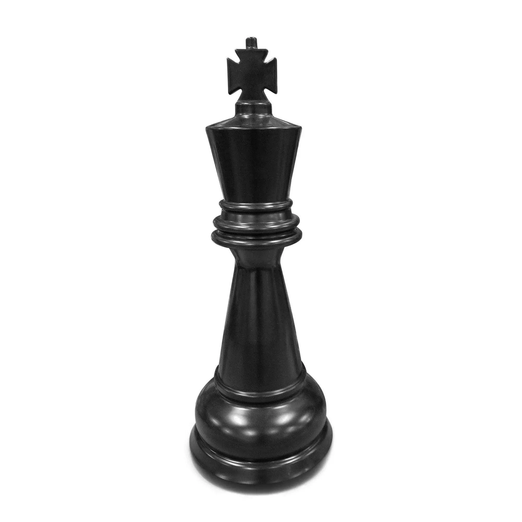 MegaChess 26 Inch Black Perfect King Giant Chess Piece