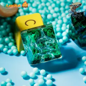 Mystery Forest Spacebar Artisan Keycap – Replacement Keycap Cover for Cherry MX Keyboards, Custom Space Bar, Gift for Dad