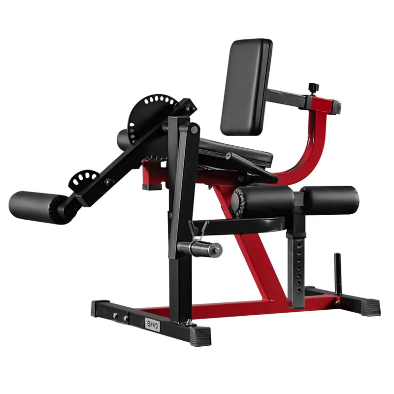 Leg Extension and Curl Machine, Lower Body Special Leg Machine, Adjustable Leg Exercise Bench with Plate Loaded, Leg Rotary Extension for Thigh, Home Gym Weight Machine Strength Training Equipment
