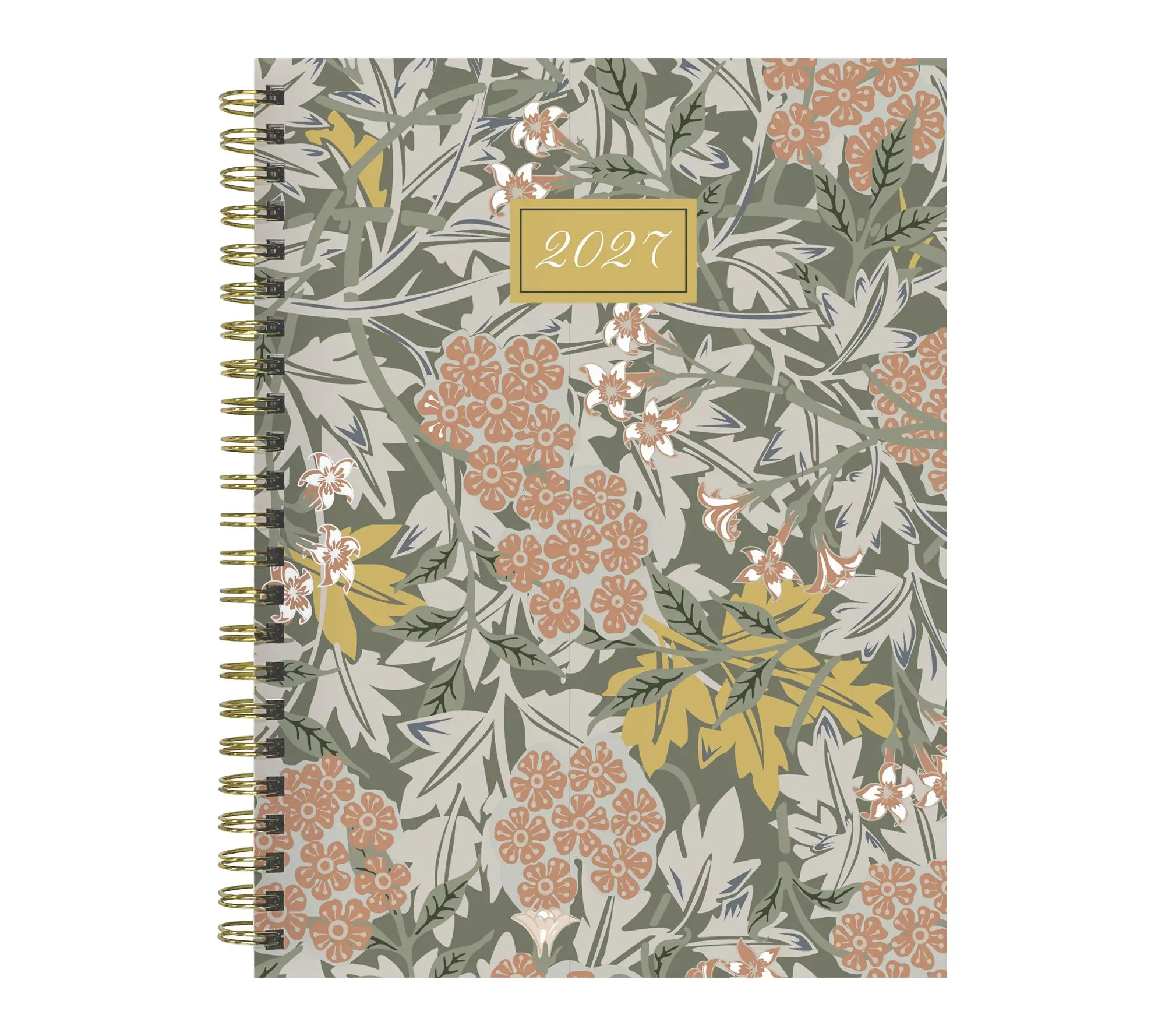 2027 Garden Bouquet Medium Weekly Monthly Planner