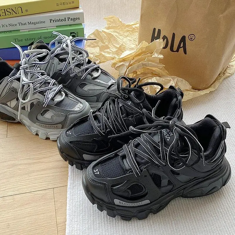 red and black balenciaga runners - TikTok Shop display picture 3