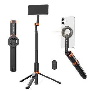 K&F CONCEPT 71" Lightweight Magnetic Selfie Stick, Black