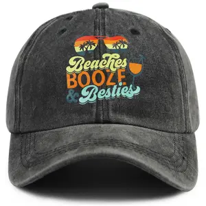 Beach Gifts for Women, Funny Beach Hats for Besties, Summer Vacation Essentials Baseball Cap, Mothers Day Birthday Party Favors for Mom Wife Sister